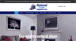 Desktop Screenshot of naturalstonesuppliesltd.co.uk