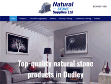 Tablet Screenshot of naturalstonesuppliesltd.co.uk